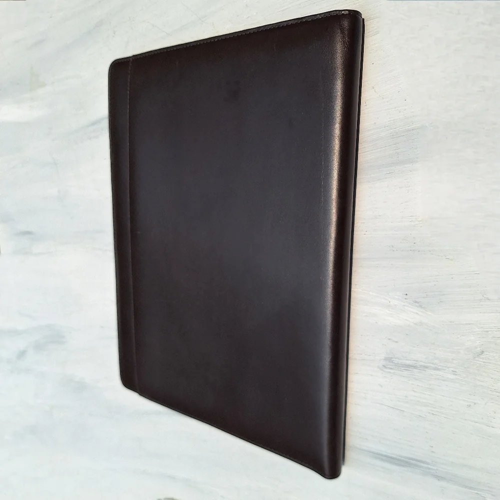 Genuine Leather Day Planner Journal Notebook Holder Folder Portfolio Daytimer